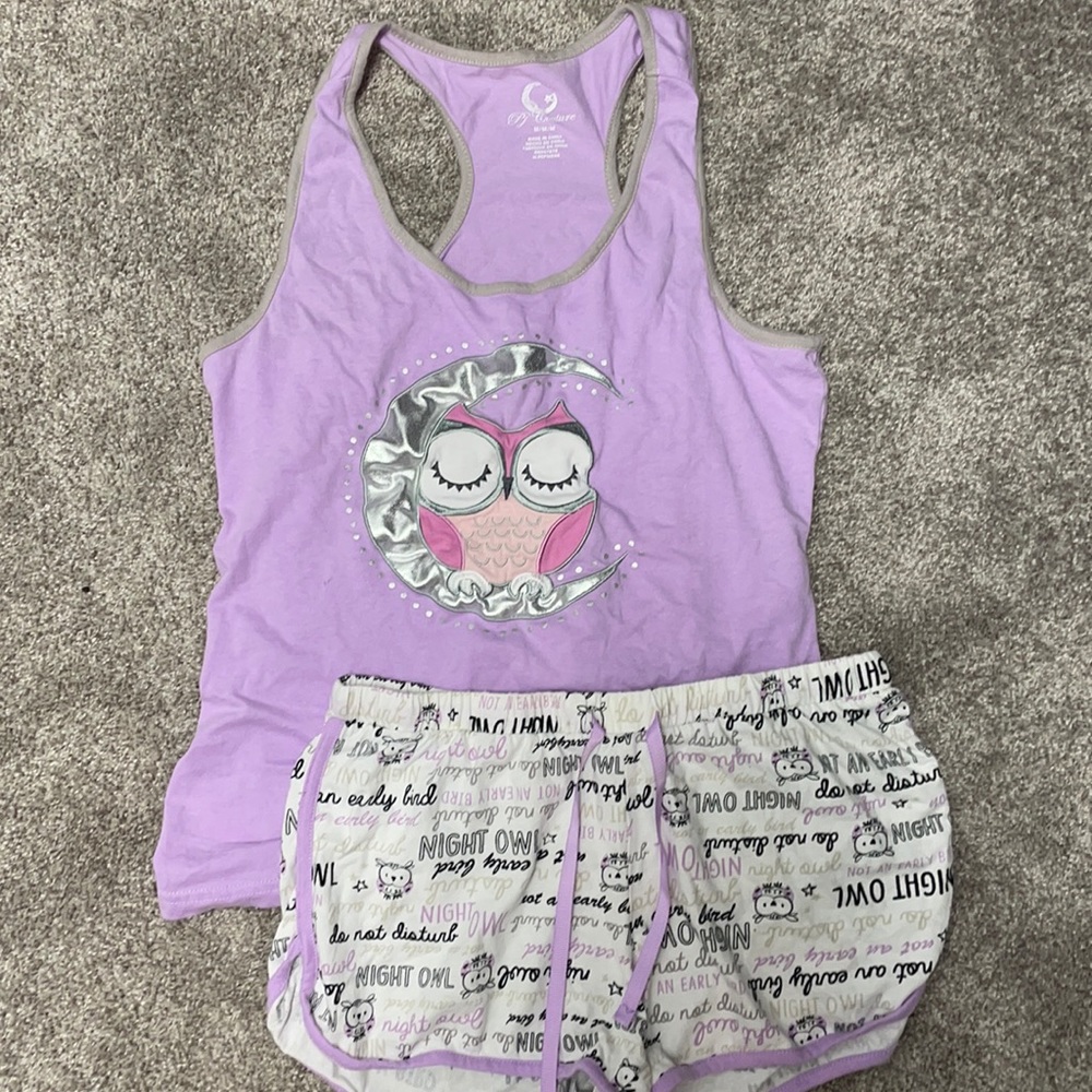 “Night Owl” pj set